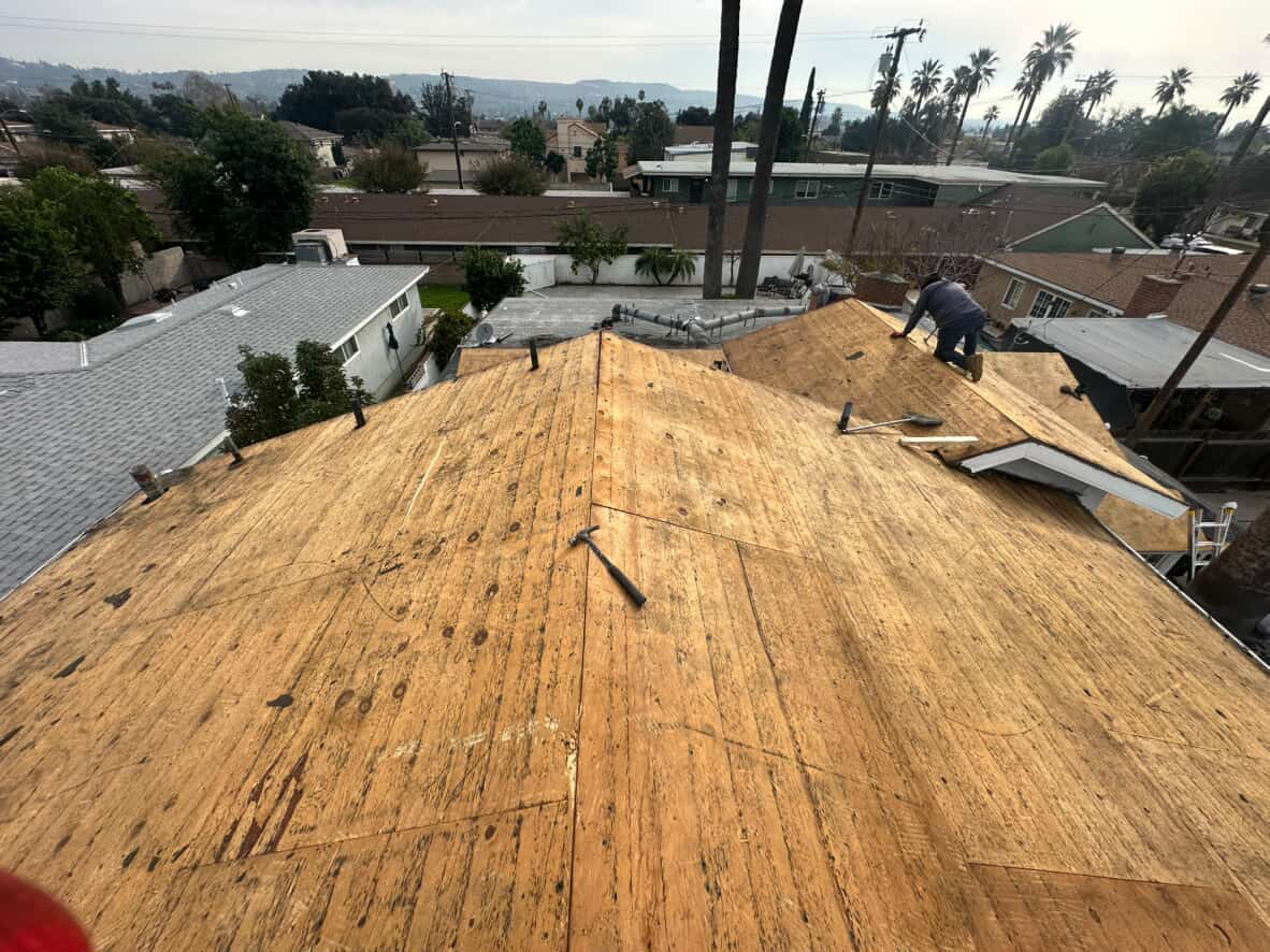 Burbank Roofing project