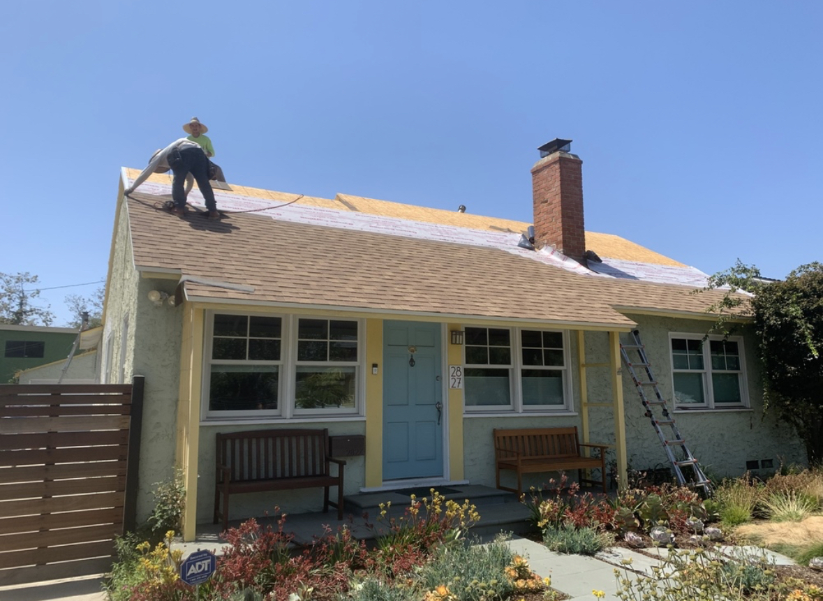 Burbank Roofing project