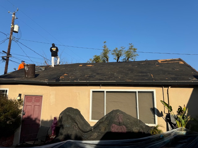 Burbank Roofing project
