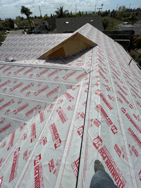Burbank Roofing project