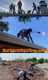 Burbank Roofing project