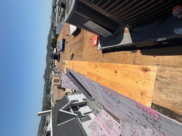 Burbank Roofing project