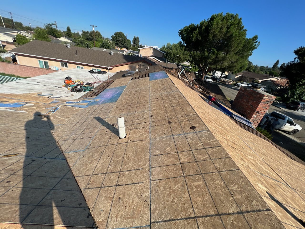Burbank Roofing project