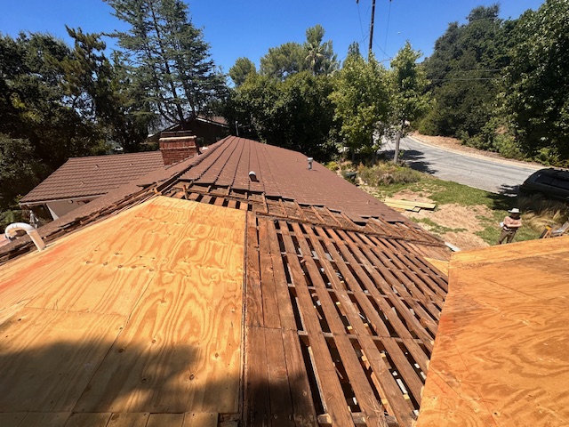 Burbank Roofing project