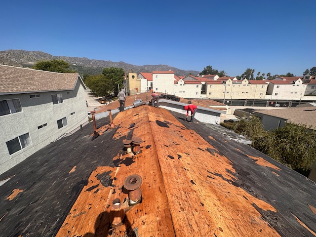 Burbank Roofing project