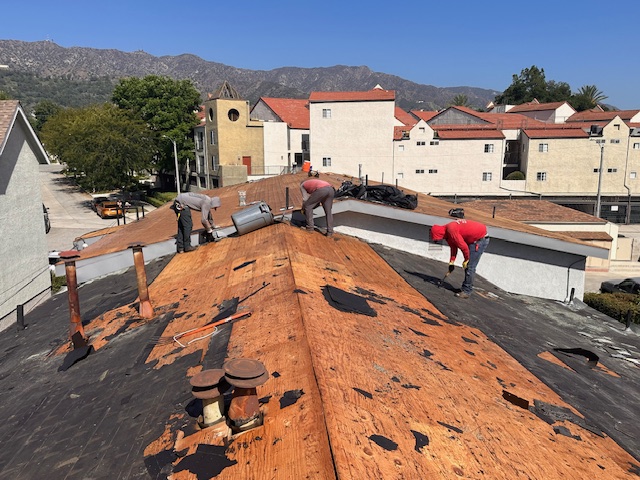 Burbank Roofing project