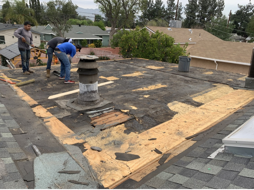 Burbank Roofing project