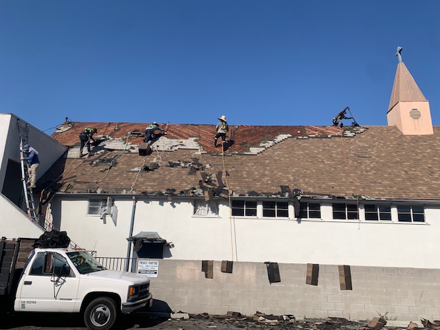 Burbank Roofing project