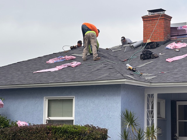 Burbank Roofing project