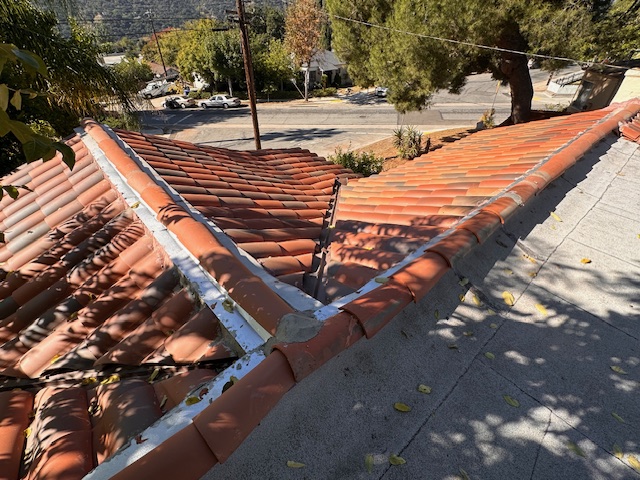 Burbank Roofing project