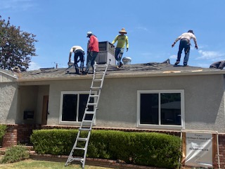 Burbank Roofing project