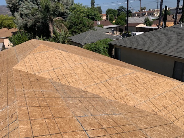 Burbank Roofing project