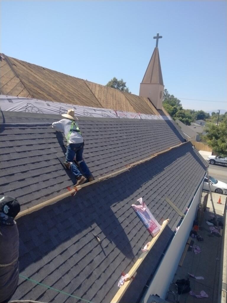 Burbank Roofing project