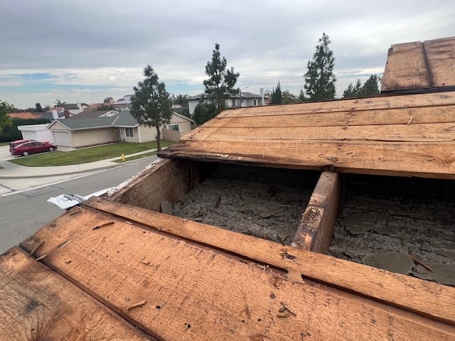 Burbank Roofing project