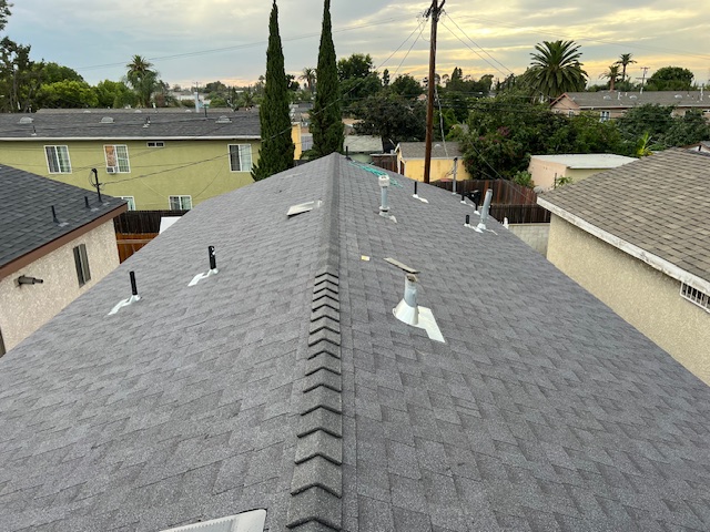 Burbank Roofing project