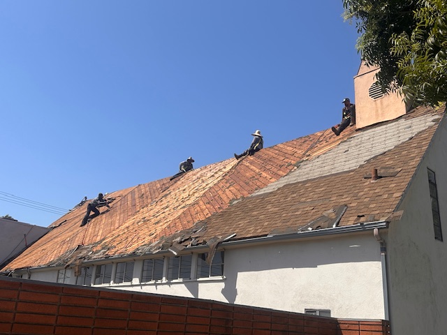 Burbank Roofing project