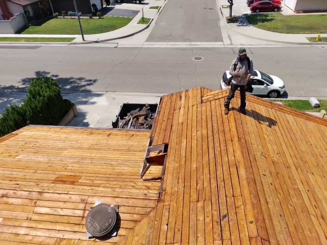 Burbank Roofing project