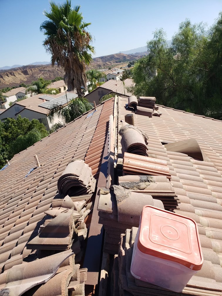 Burbank Roofing project