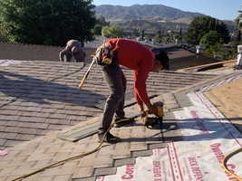 Burbank Roofing project