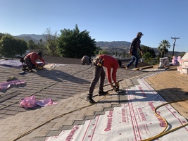 Burbank Roofing project